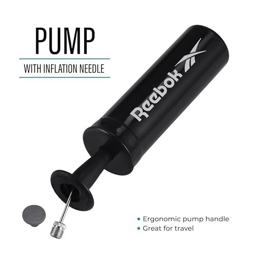 Reebok Official Size Football - Composite Leather, Anti-Slip Grip, Outdoor Recreational Use