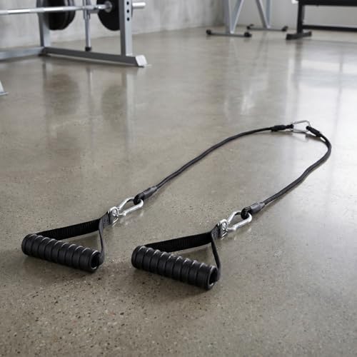 BESPORTBLE Cable Pulley System for Fitness & Physical Therapy - Tricep Rope & Chest Expander