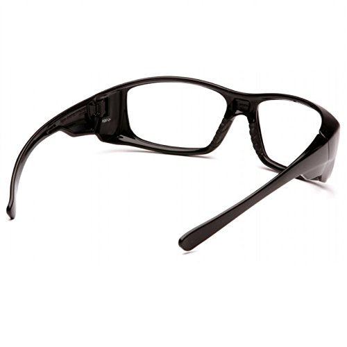 Pyramex Emerge Full Reader Safety Glasses SB7910D20 (3 Pair) (+2.0 Lens, Black Frame/Clear Lens)
