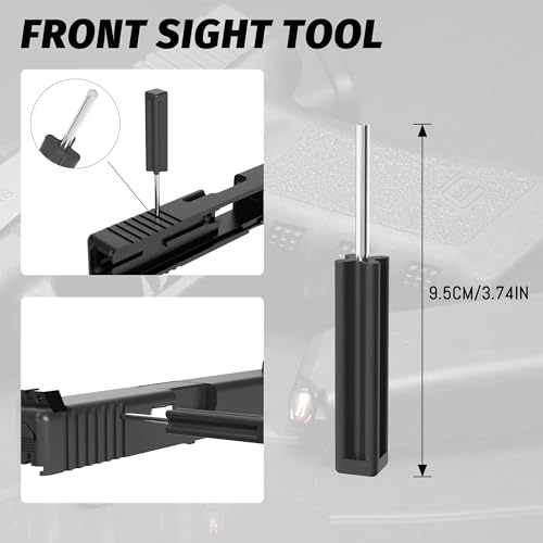 Glock Universal Tool Set with Front Sight, Magazine Disassembly & Pin Punch Tools