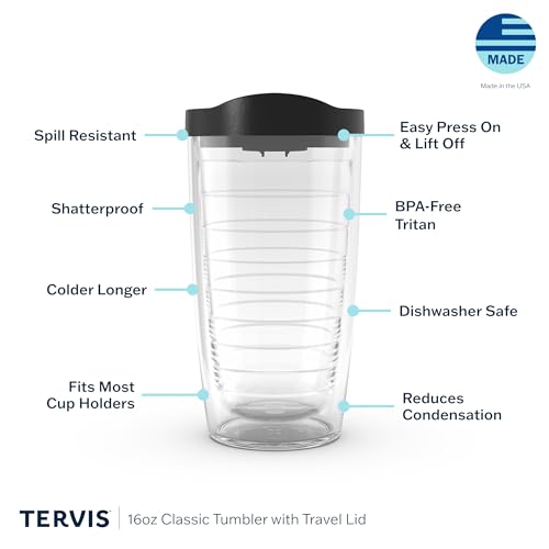 Tervis Dog Sayings Insulated Travel Tumbler 16oz Classic Made in USA