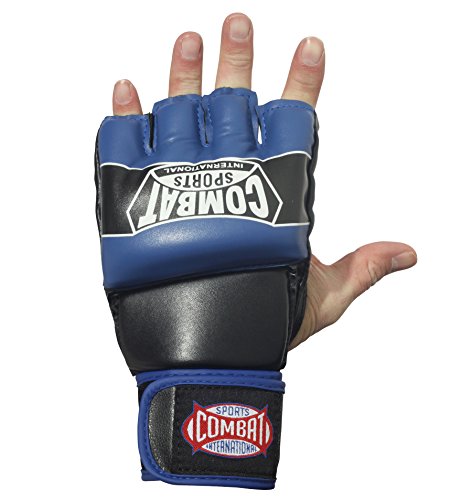 Combat Sports Pro Style MMA Gloves Black Medium - 5oz Fight Gloves