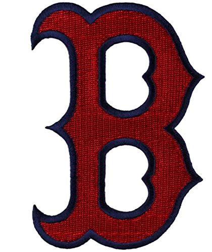 Boston Red Sox Alternate 'B' Logo Patch - 3.5" x 2.25"