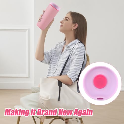 Replacement Lid for Owala SmoothSip Tumbler - Light Pink