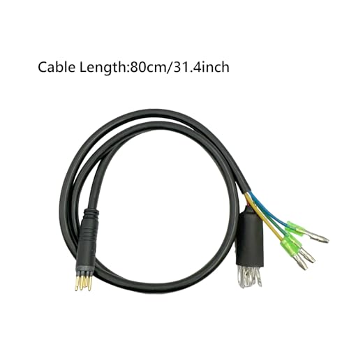 Ebike Hub Motor Connector Extension Cable - 80cm 9-Pin Waterproof