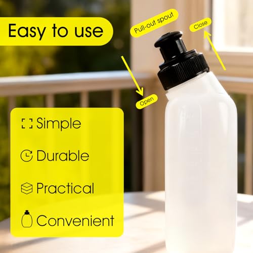 10oz BPA-Free Water Bottle Set for Running & Cycling - 2 Pack