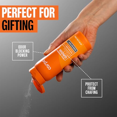Sweat-Absorbing Groin Powder for Men - Anti-Chafing, Talc-Free