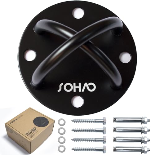 Heavy Duty Wall Ceiling Mount Bracket for Aerial Yoga & Gym Equipment - BK-1