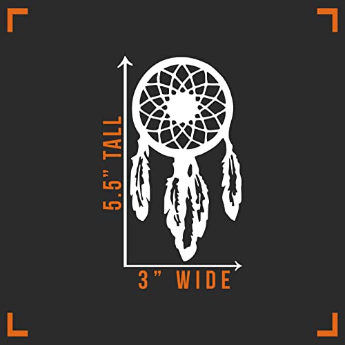 Dreamcatcher Vinyl Sticker Decal for Car, Wall & Laptop - 3" x 5.5"