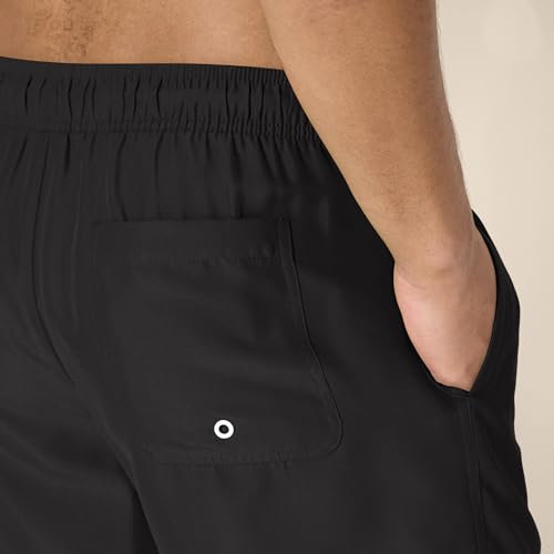 Men's Swim Trunks with Mesh Lining, Pockets & Drawstring