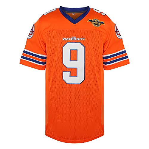 Men's Bobby Boucher Waterboy Jersey Orange XL – Mud Dawgs Movie Football Tee