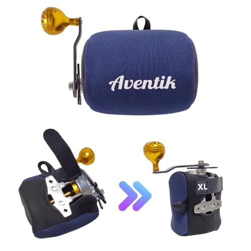 Neoprene Fishing Reel Cover - Protects Trolling Reels 800-6000 Series