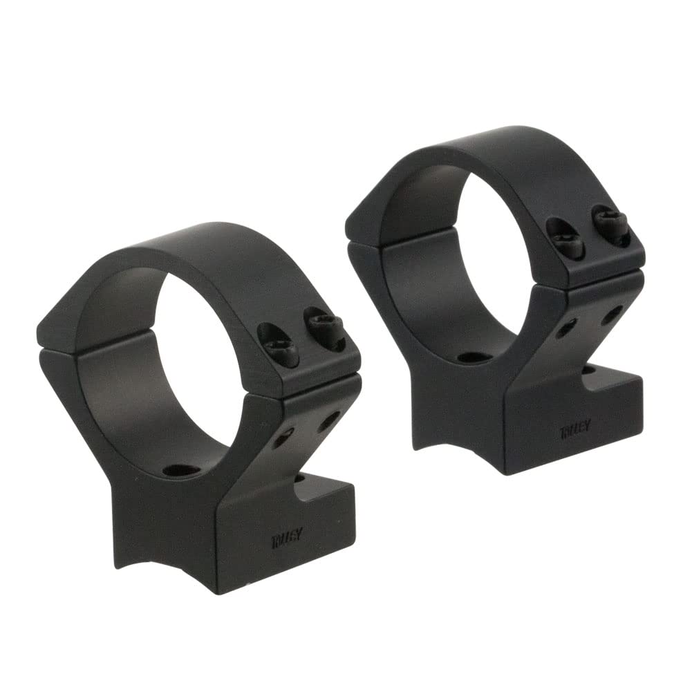 Talley Lightweight Alloy Cascade 1in Short Action Medium Rings Scope Mount, Blue