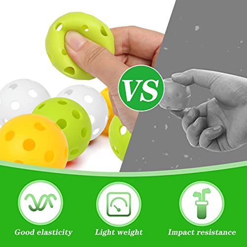 Soft Plastic Golf Balls for Training - 12 Pack - 42mm