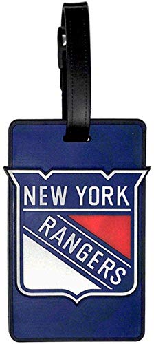 New York Rangers Soft Bag Tag - Team Logo Identification