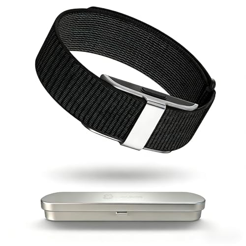 Nylon Replacement Strap for Hume Band - Black Adjustable Sport Wristband