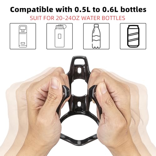 Ultralight Bike Water Bottle Holder - Secure & Easy Install