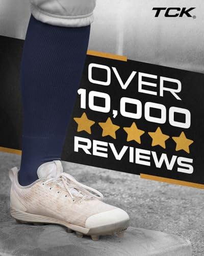 Durable Over the Calf Baseball Socks - Medium Navy