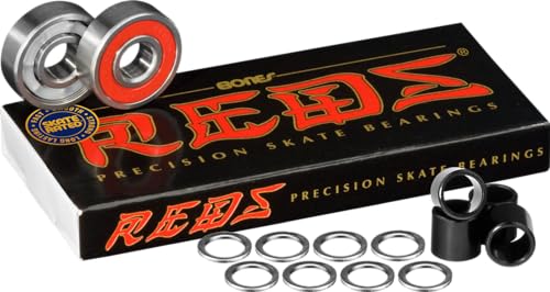 Skateboard Bearings Bundle with Spacers and Washers - 8 Pack