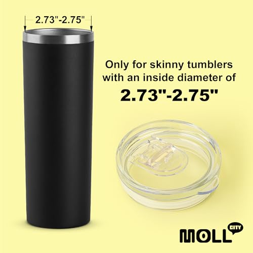 20 oz Skinny Tumbler Replacement Lid - BPA Free & Splash Proof