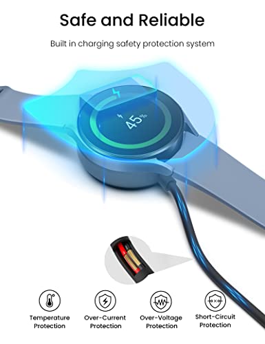 Samsung Galaxy Watch Charger - USB C Magnetic Charging Cable 3.3ft