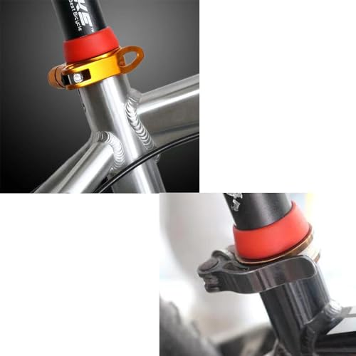 Bicycle Seatpost Dust Covers - 4 Pack Silicone Protectors