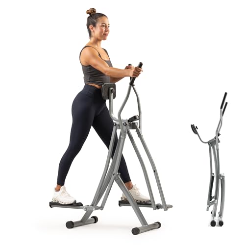 Smart Air Walk Elliptical Glider Trainer - Gray, 30" Stride
