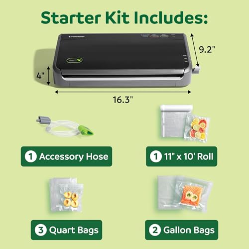 Vacuum Sealer Machine with Automatic Bag Detection - Sous Vide Friendly