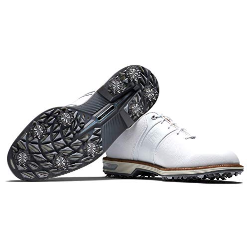 FootJoy Men's Premiere Packard Golf Shoes - Size 11.5 White/White