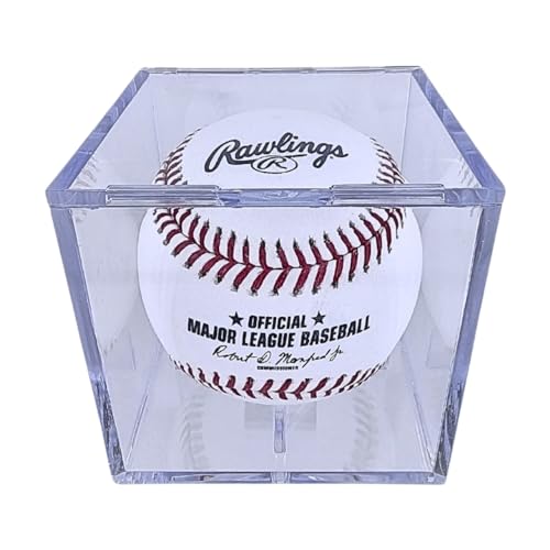 Acrylic Baseball Display Case with UV Protection - 1 UV Cube