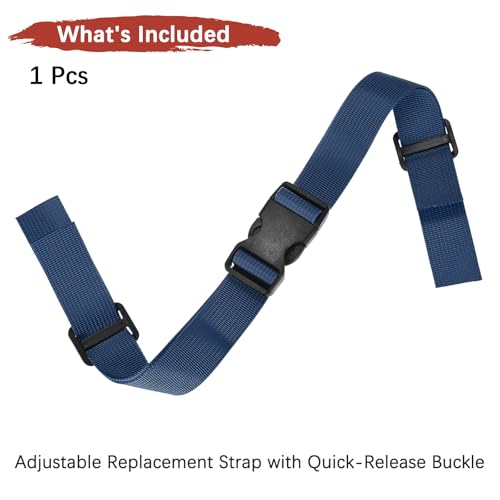 Adjustable Backpack Chest Strap - Navy Blue Sternum Strap