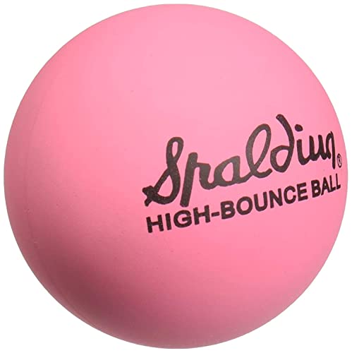 Spaldeen High-Bounce Rubber Ball for Basketball Training and Hand-Eye Skills