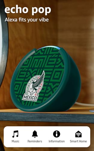 Mexico National Soccer Team Limited-Edition Echo Pop Smart Speaker