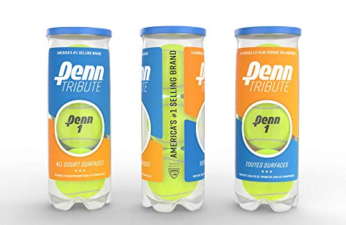 Tennis Balls - Penn Tribute Optic Yellow - 1 Can, 3 Balls