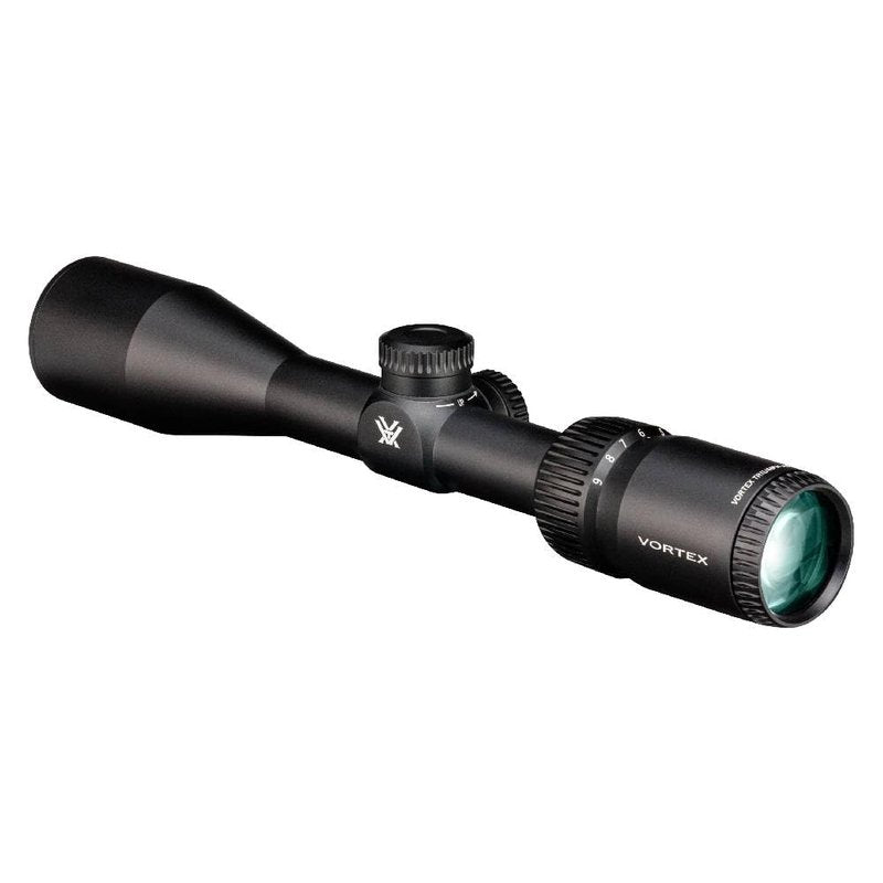 Vortex Triumph HD 3-9x40 Second Focal Plane, 1-inch Tube Riflescope Kit - Dead-Hold BDC (MOA) Reticle, 1" Hunter Rings - 0.90" Low Height, Neoprene Cover - Unlimited, Unconditional Warranty