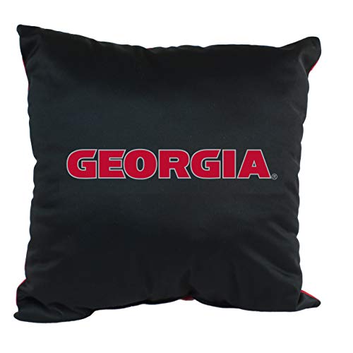 Georgia Bulldogs 16" Reversible Decorative Pillow - Comfy Design