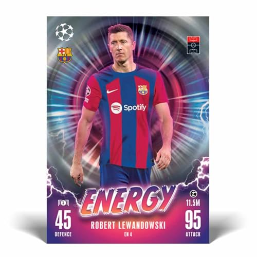 2023-24 Match Attax UEFA Champions League Trading Card Booster Pack - 12 Cards