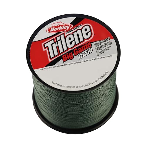 Berkley Trilene Big Game Braided Fishing Line Lo-Vis Green 30lb 330yd