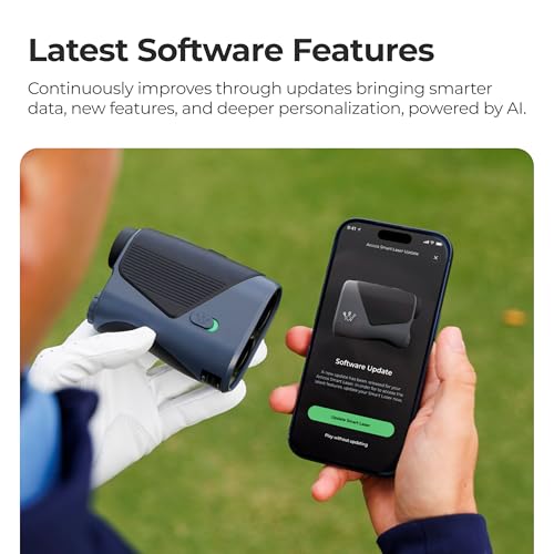 Smart Laser Golf Rangefinder with Slope & Wind Adjustment