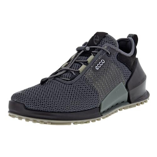 ECCO BIOM 2.0 Breathru Sneakers - Size 10-10.5 Magnet/Black/Vetiver