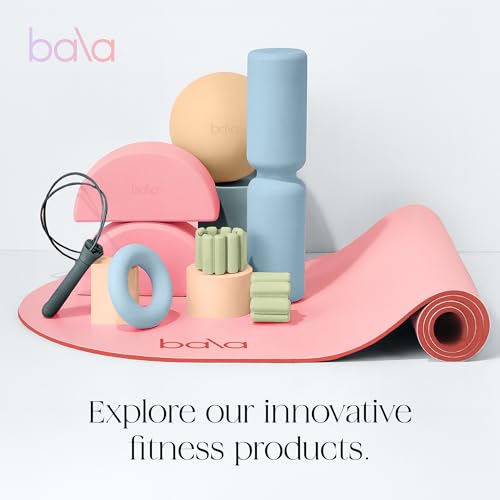 Bala Bars 2 lb Set for Home Workout - Sea Color, Ergonomic Dumbbells for Women & Men