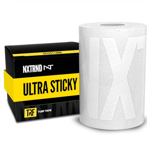 Extra Wide Kinesiology Tape for Football - 4" x 20' Turf Protection