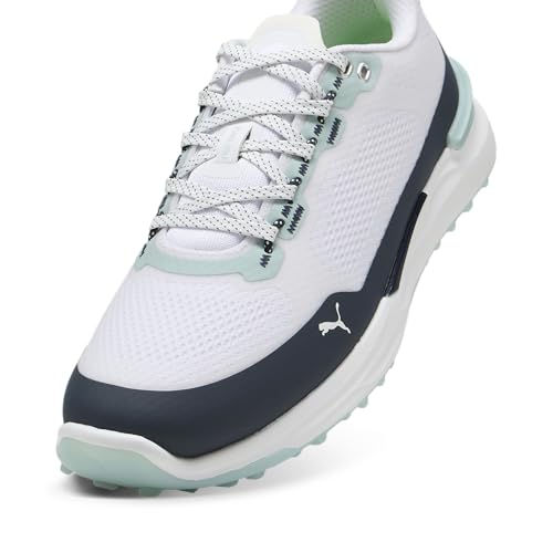 Men's Golf Shoes - PUMA Ignite Elevate X 9.5 - White/Navy/Mint