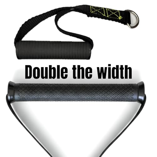 Suspension Trainer Handles Set with Integrated and Extra Wide Options