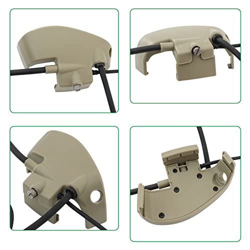 Microphone & PTT Accessory for Howard Leight Impact Sports Headphones - Tan