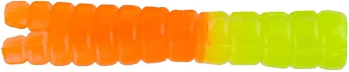 Trout Magnet | 50-Pack Split-Tail Grub Bodies for Effective Trout Fishing
