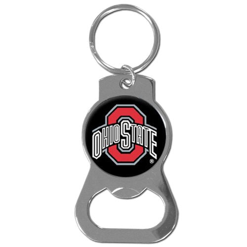 Ohio State Buckeyes Bottle Opener Keychain - Team Color