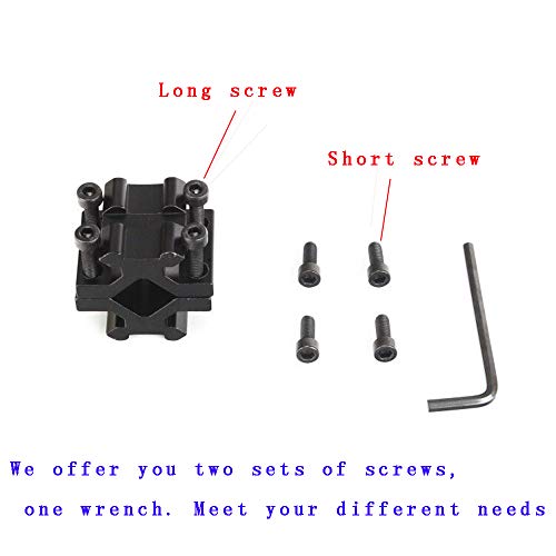 Universal Dual-Sided Picatinny Rail Rifle Barrel Mount Adapter