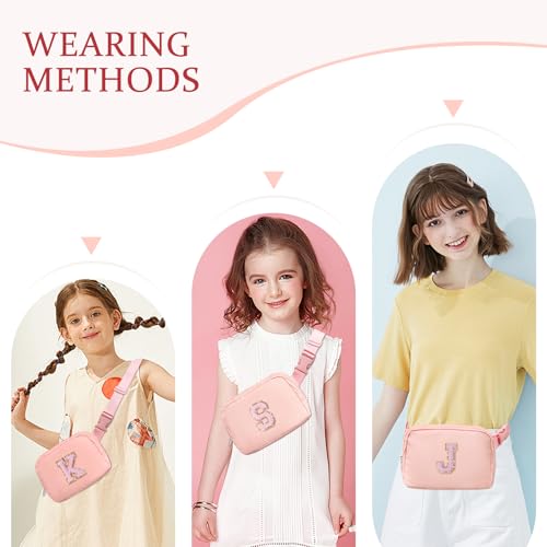 Personalized Initial Fanny Pack - Trendy Crossbody Bag for Girls