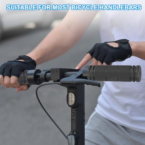 Bike Handlebar Grips - Durable Anti-Slip Brown 4.72" x 0.87"